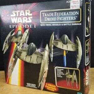 Star Wars Trade Federation Droid Fighters, Hasbro never opened